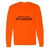 Safety Long Sleeve  Special Gildan Heavy Cotton Long Sleeve T-Shirt Thumbnail