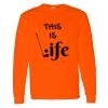 Safety Long Sleeve  Special Gildan Heavy Cotton Long Sleeve T-Shirt Thumbnail