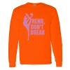 Safety Long Sleeve  Special Gildan Heavy Cotton Long Sleeve T-Shirt Thumbnail